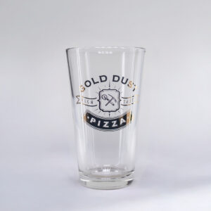Gold Dust Pint Glass