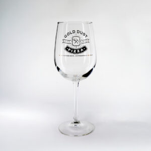 Gold Dust Wine Glass